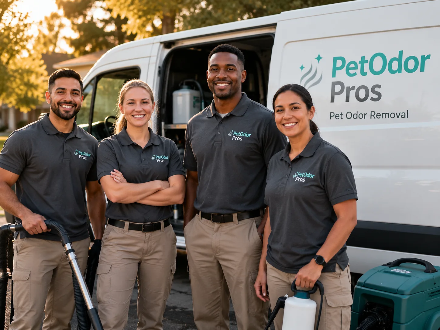 Pet Odor Removal team serving Banning, CA